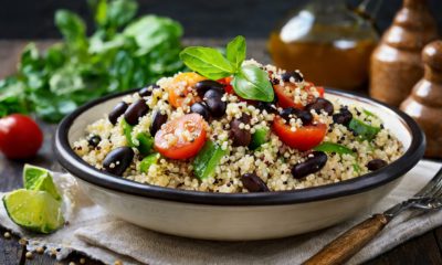 Quinoa en Zwarte Bonen Salade